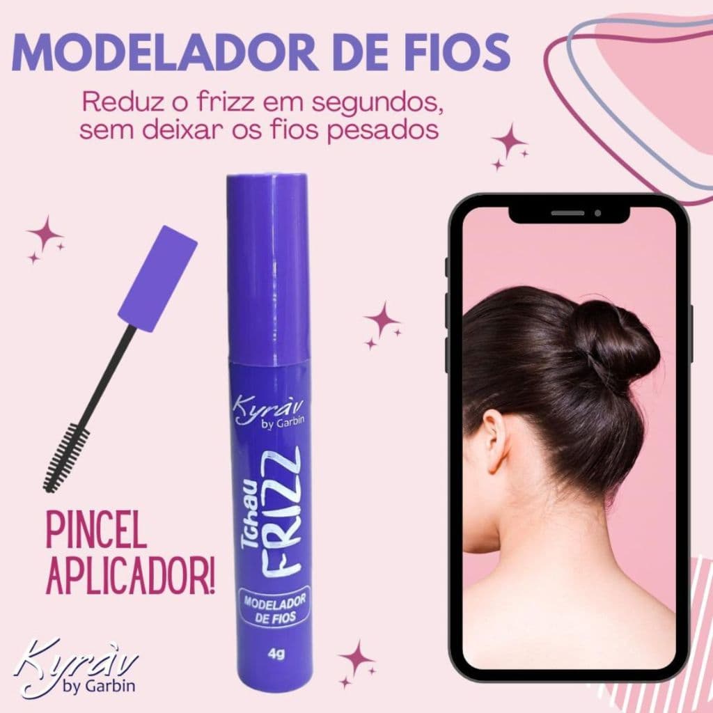 Kyrav Modelador de Fios Anti Frizz