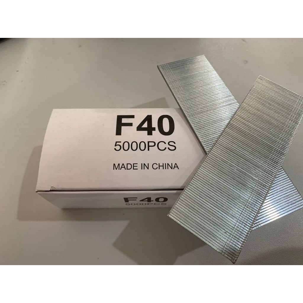 Pino 40mm F-40 para pinador Pneumático 5000 Unid F-40