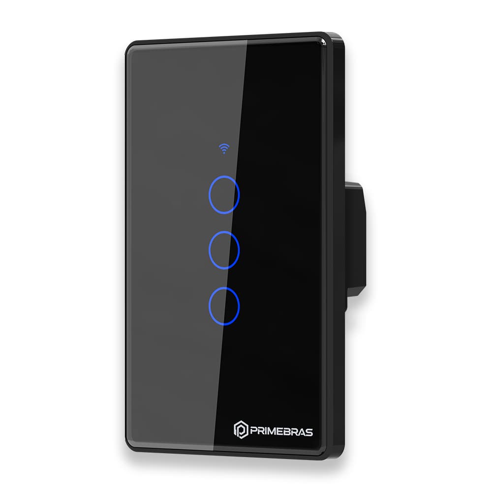 Interruptor Inteligente Wi-Fi 1 2 3 Botões Primebras 110v 220v