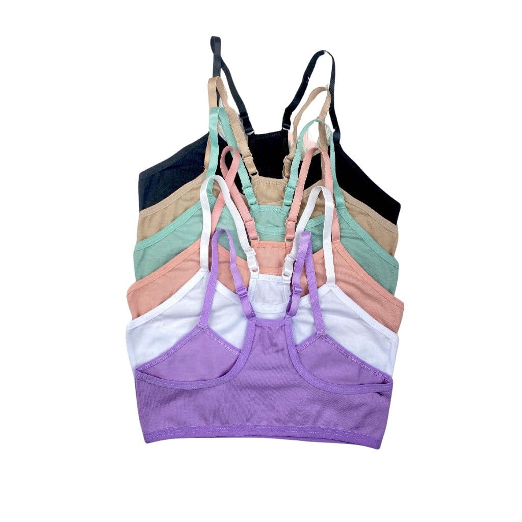 Kit Sutiã Juvenil Infantil Nadador Cotton Algodão