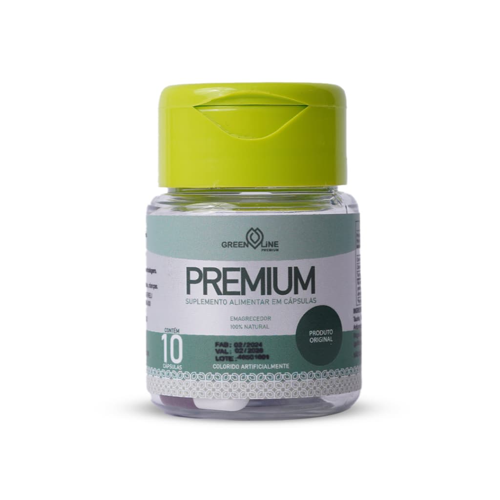 Green Line Premium Original  Sem Sabor 10 Cápsulas