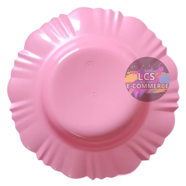 Prato petala fundo plastico excelente para crianças 5, 10, 15, 20 UNIDADES