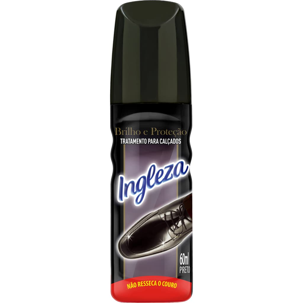 Ingleza Cera Líq Calçado Preto 60ml