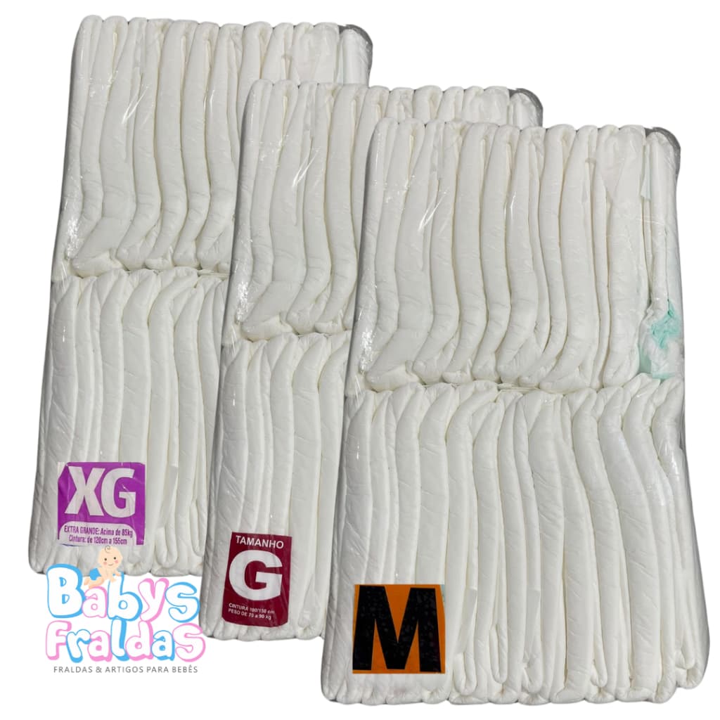 Fralda Descartável Geriátrica Marcas Variadas Revenda Barato