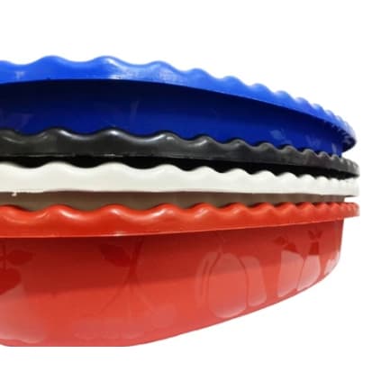 kit com 2 Saladeira Grandes Fruteira Multiuso Tigela Pote Vasilha Plástica 3 Litros