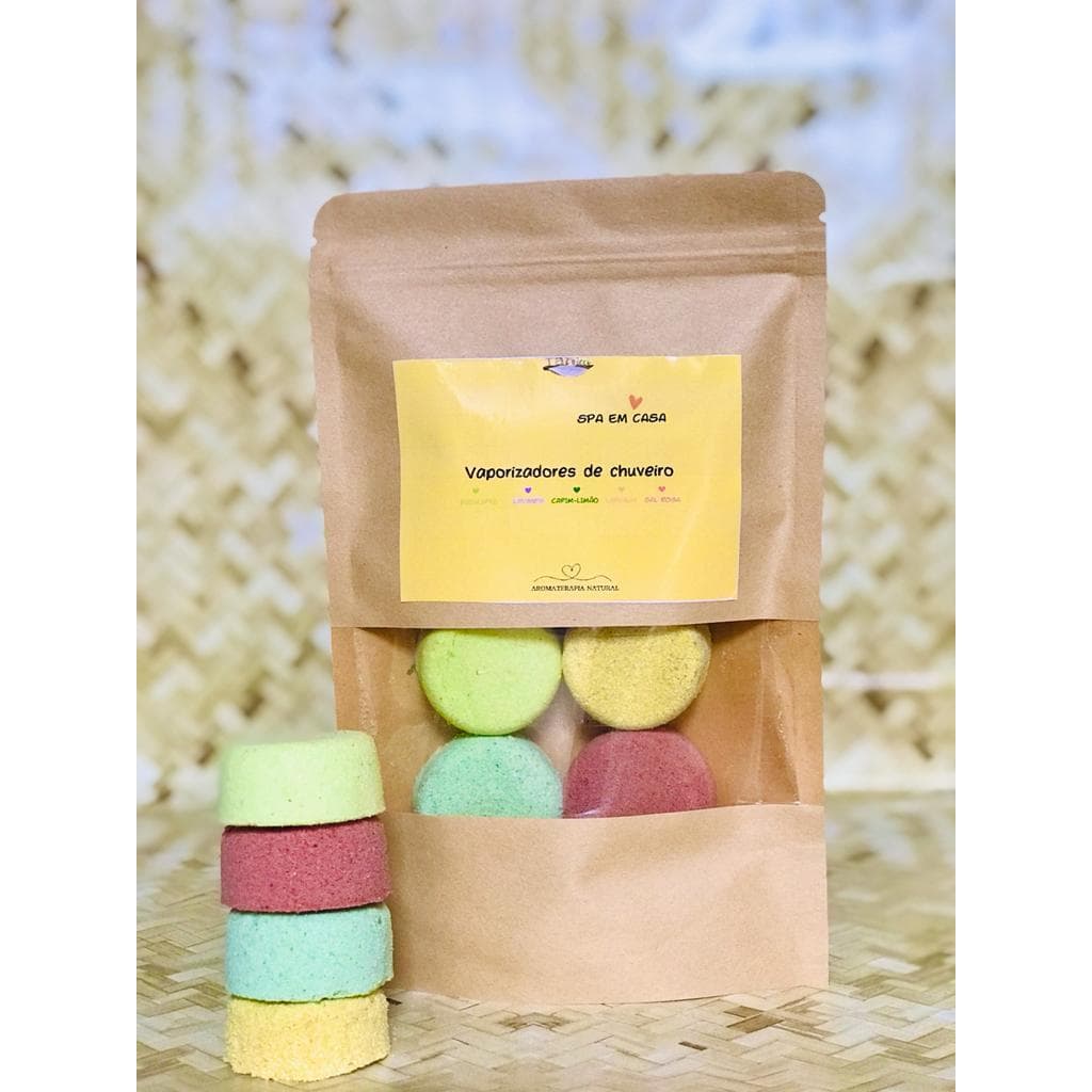 Vaporizadores de chuveiro relaxamento e alívio de estresse  (Aromaterapia, spa em casa)