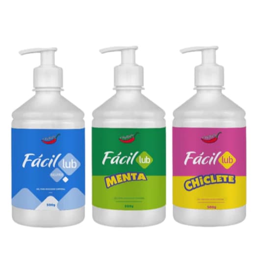 Gel de Massagem Tamanho Grande 500ml / Mega 1Kg Chillies - Aroma