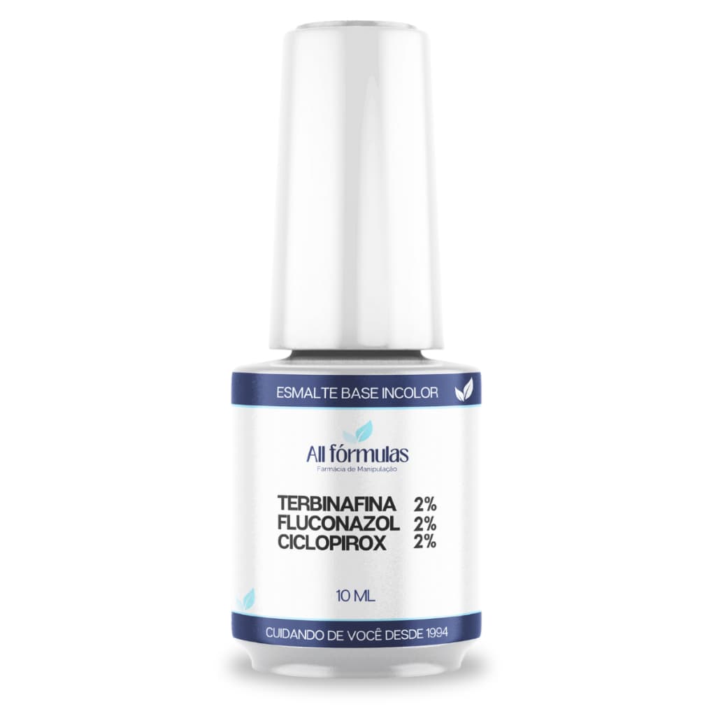 Esmalte De Unhas Incolor - Ciclopirox - Terbinafina - Fluconazol - Fungos