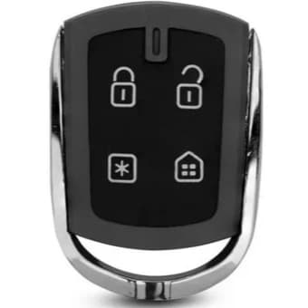 Controle Positron Cromado Pxn54 Serve Em Qualquer Alarme Positron Fx EX PX Flex 293/300 330 360