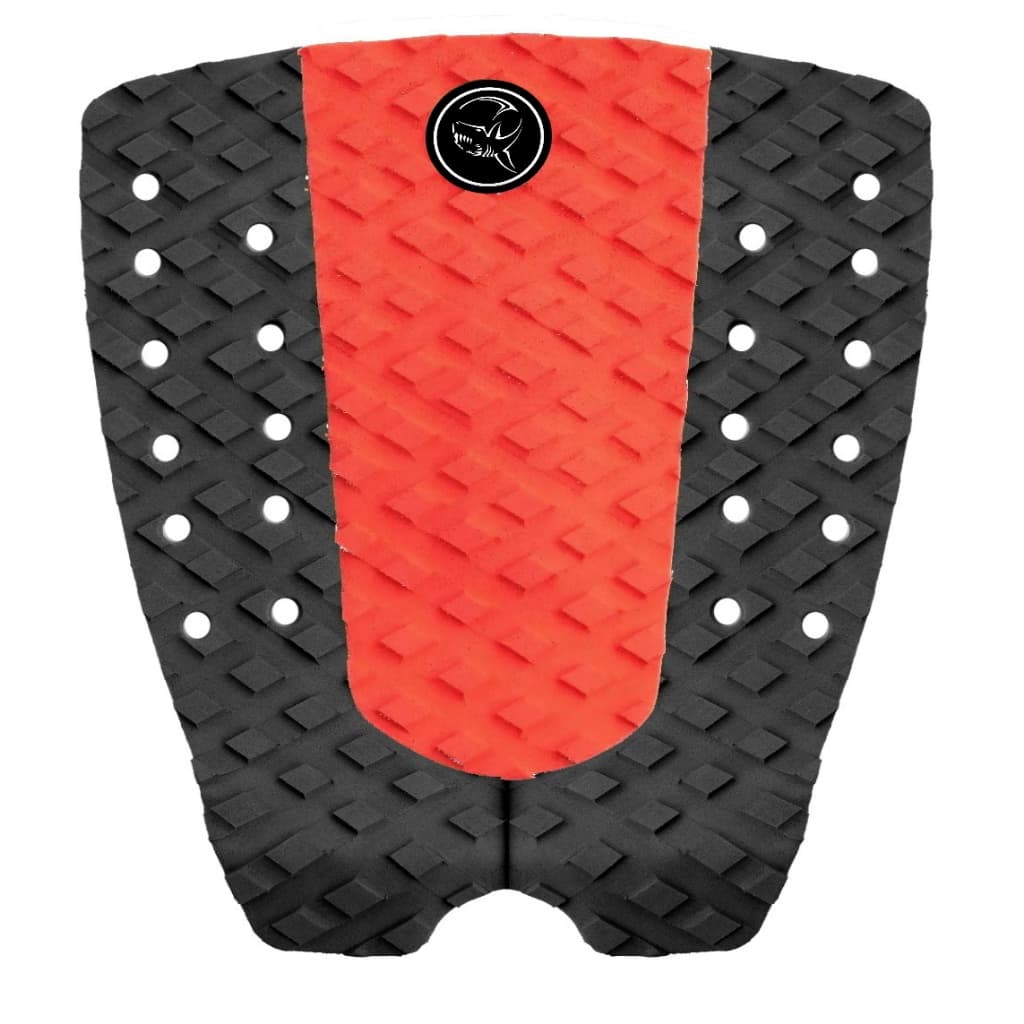 Deck prancha de Surf deck Antiderrapante Surf Preto/Vermelho