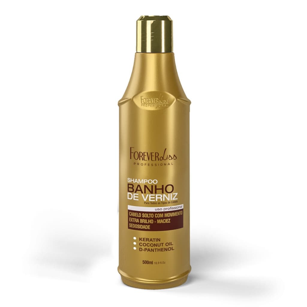 Shampoo Banho De Verniz Forever Liss 500Ml