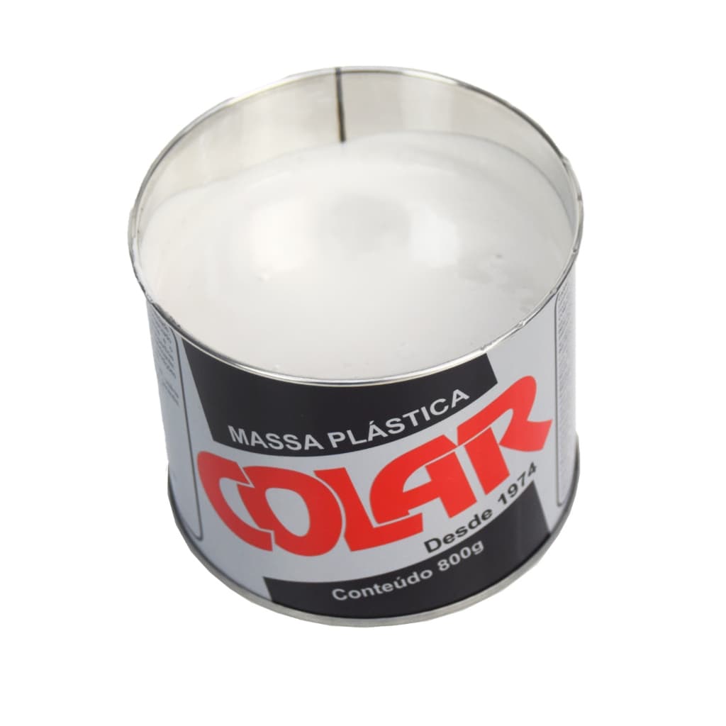 Massa Plástica Para Colagem de Pedras 800g - Colar - Cola para Granito e Mármores
