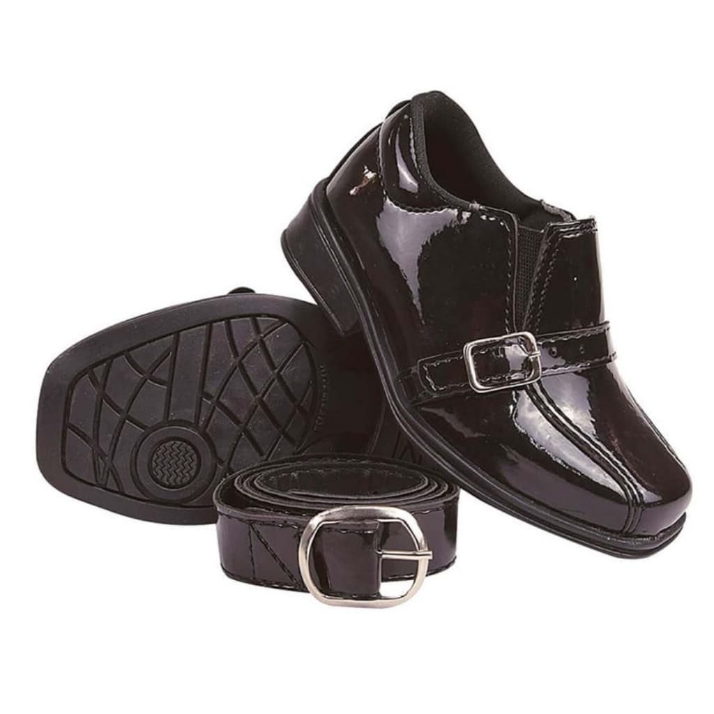 Sapato Casamento Batizado Social Fivela Infantil Masculino Menino Ocasiões Formais Casamento