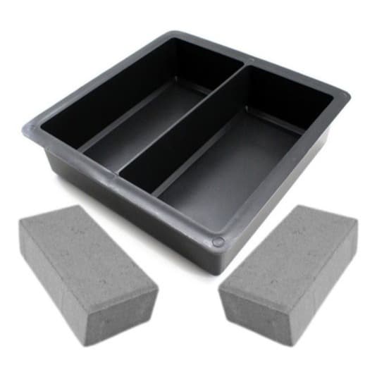 Forma Molde p Tijolo Calçada 20x10x4 Piso Exterior Cimento Concreto