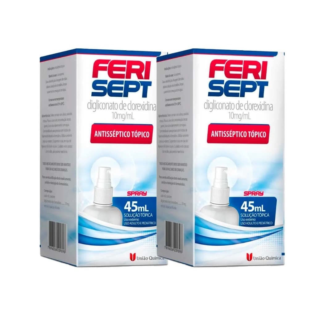 Kit 2 undidades Ferisept 10mg/ml 45ml