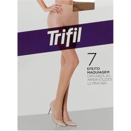 Meia-calça Fio 7 Trifil Feminina Invisível Efeito Maquiagem (Ref.L06731)