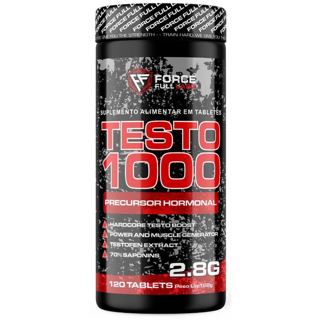 Testo 1000 Turbo 1000 100% Feno Grego Original 120 Capsula Force Full Labz