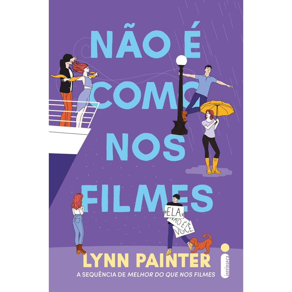 Livro Não é como nos filmes (Sequência de Melhor do que nos filmes) Lynn Painter Intrínseca