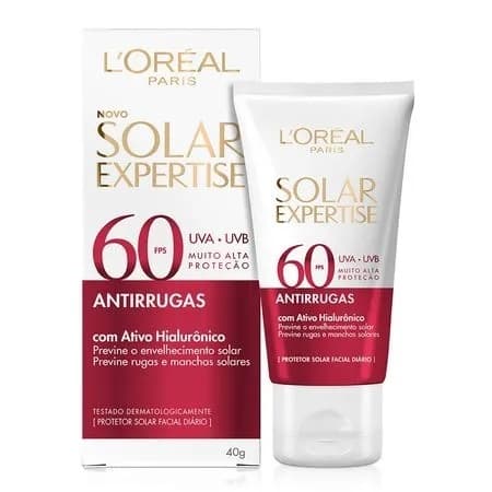 Protetor Solar Facial  Expertise Antirrugas FPS 60  40g