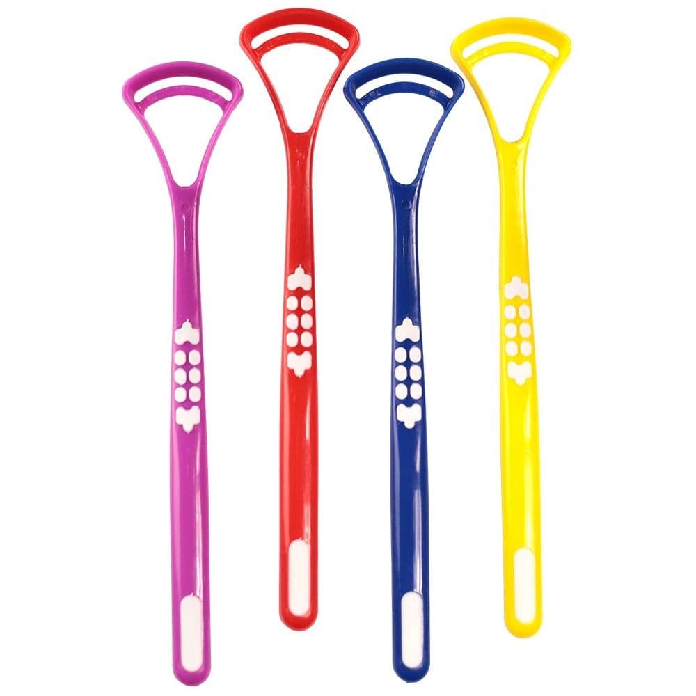 Higienizador Limpador De Lingua - Escova de Dente - Green