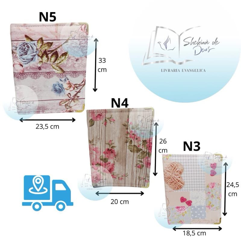 PASTAS PARA GRUPOS E CORAL TODOS OS TAMANHOS N3 N4 N5  (ESTAMPADAS )