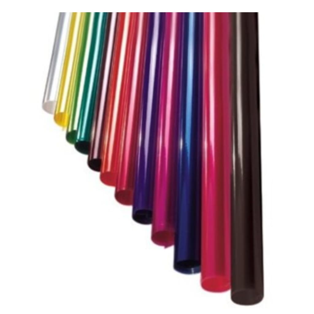 10x Plastico Celofane Colorido para cestas presente 69X89CM