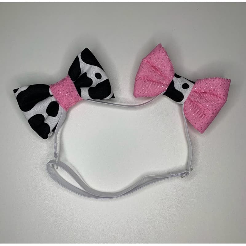 Lacinhos Pet Tiara Cachorro Gato Acessórios Com Elástico Regulável