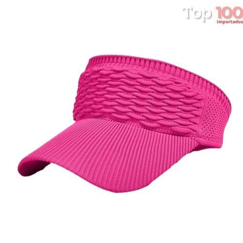 Viseira Sport de Tecido Ajustável Confortável e Leve S-7959