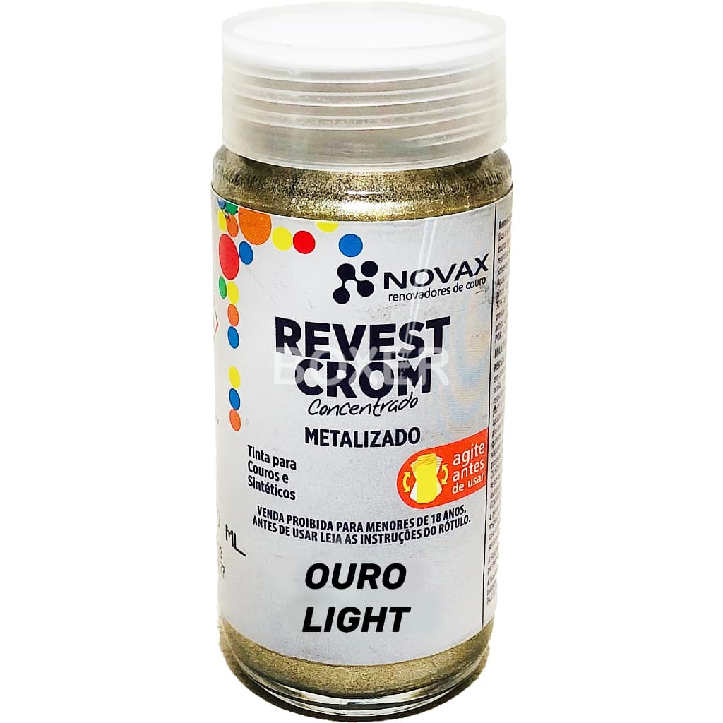 Revestcrom Metalizado Tenis Bota Sapato 90ml