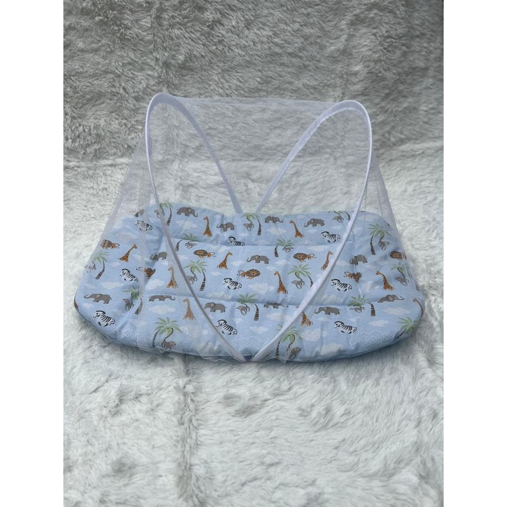 Berço Portátil com Mosquiteiro estampas variadas