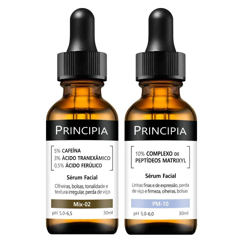 Kit 2 Séruns Principia Peptídeos + Mix-02