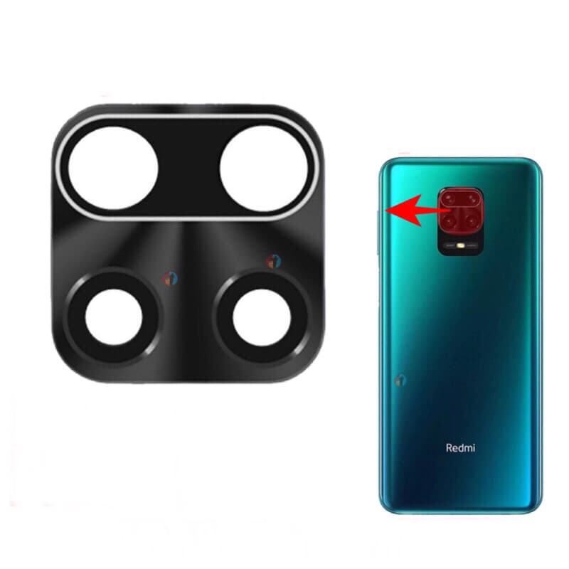 Lente Vidro Câmera Traseira Redmi Note 9 / Note 9s / Note 9 Pro vidrinho câmera