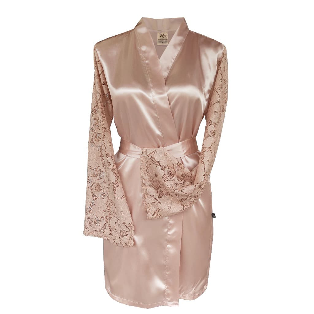 Robe Com Manga longa de Renda, noiva, madrinha, mãe da noiva, mãe do noivo - Cores variadas