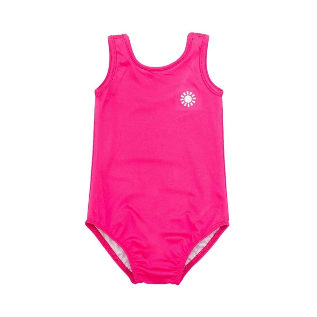 Maiô Natação Malha Uv Forrado Menina Praia Piscina Infantil Proteção UV