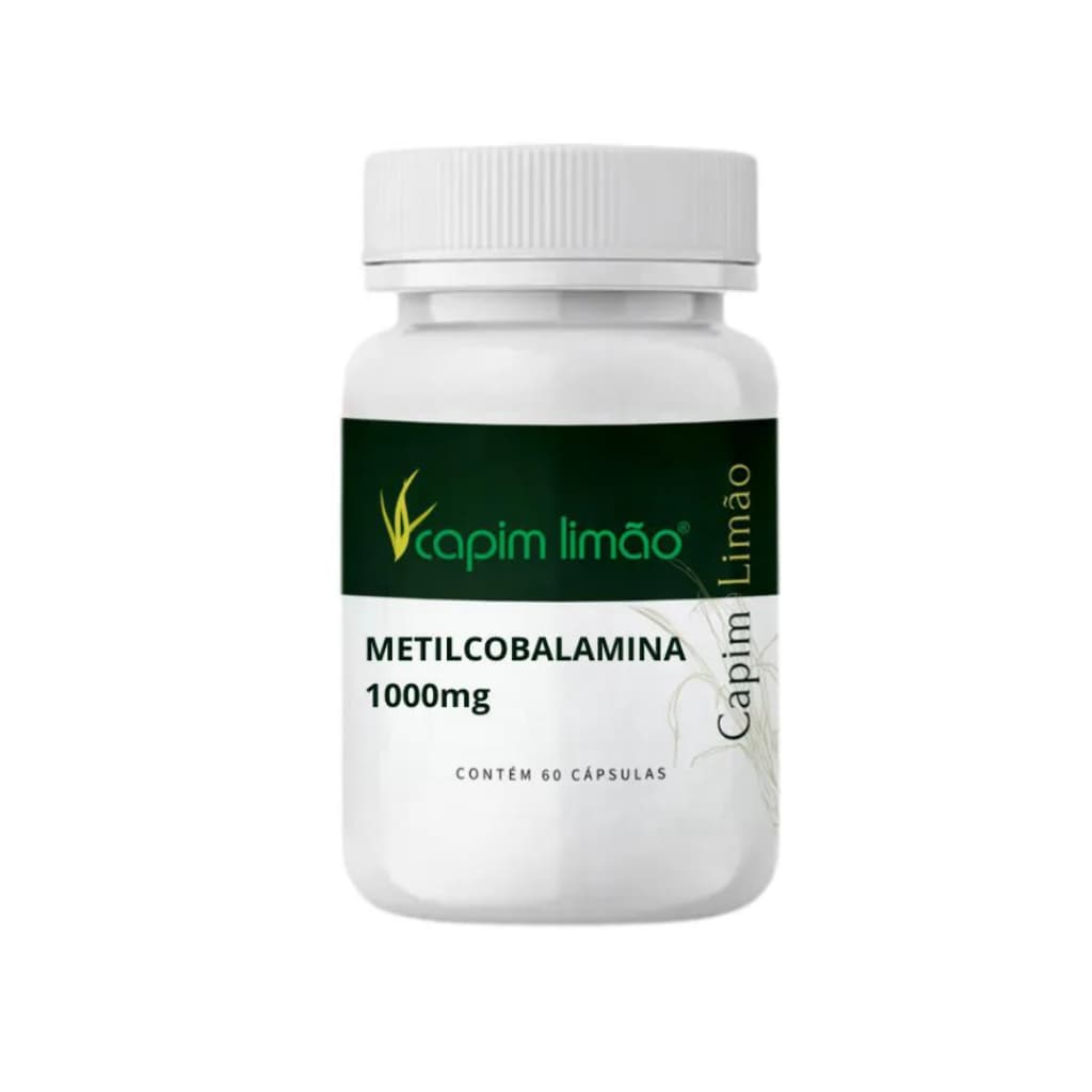 Metilcobalamina 1000mcg 60 cápsulas