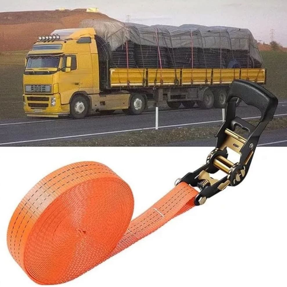 Cinta Amarração De 5 Toneladas E 9 Metros Com Rabicho