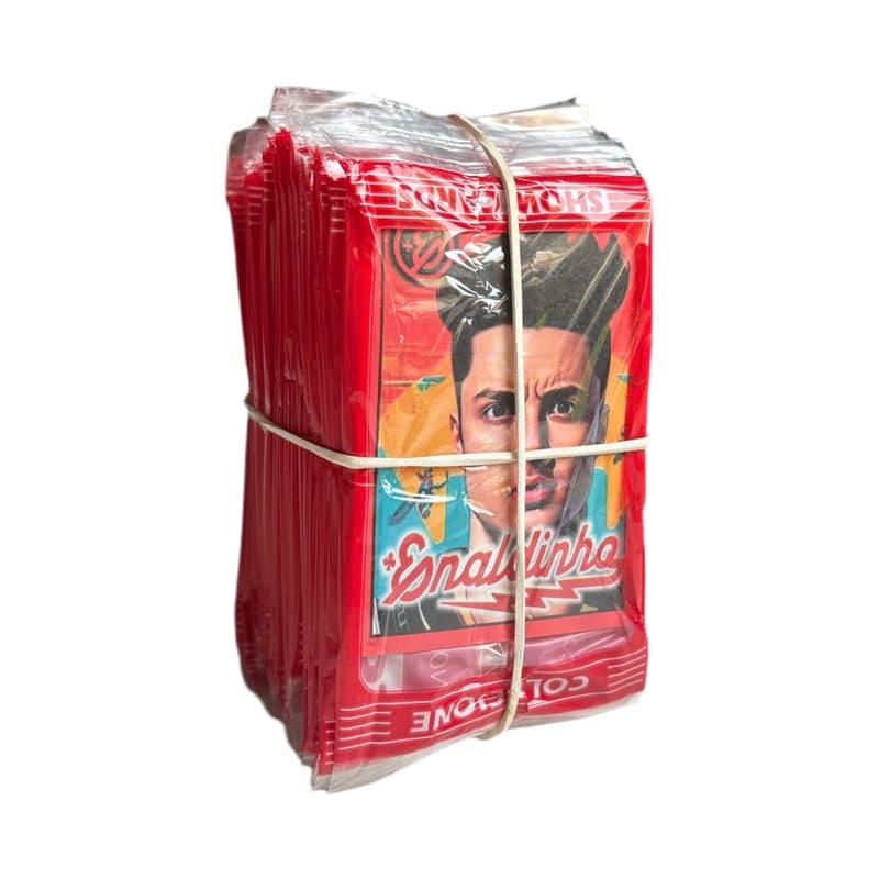 Kit 200 Cards Enaldinho Youtuber = 50 Pacotes Coleção Bafô