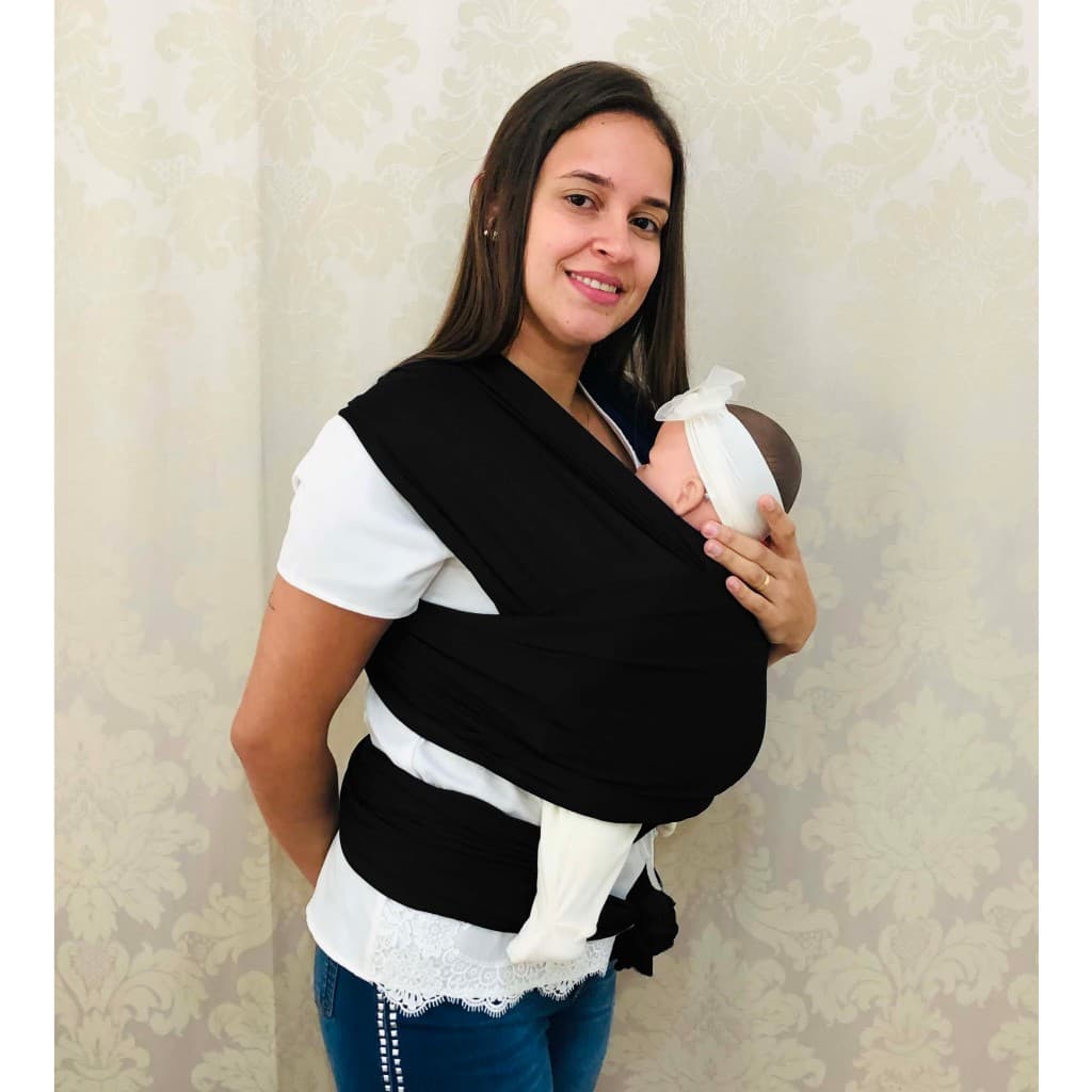 Wrap Sling Canguru 100% Malha, Mamãe Canguru - Varias Cores