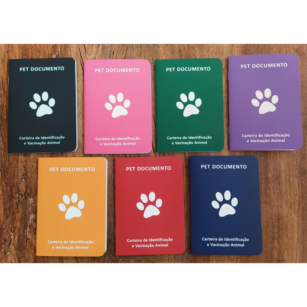 Carteira de Vacinação e Identidade PET DOCUMENTO