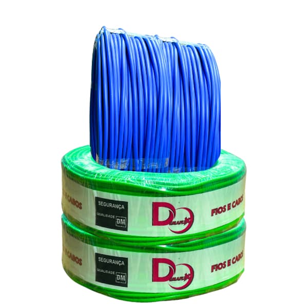 Fio Elétrico Flexível 4mm 100 Metros Anti-Chama