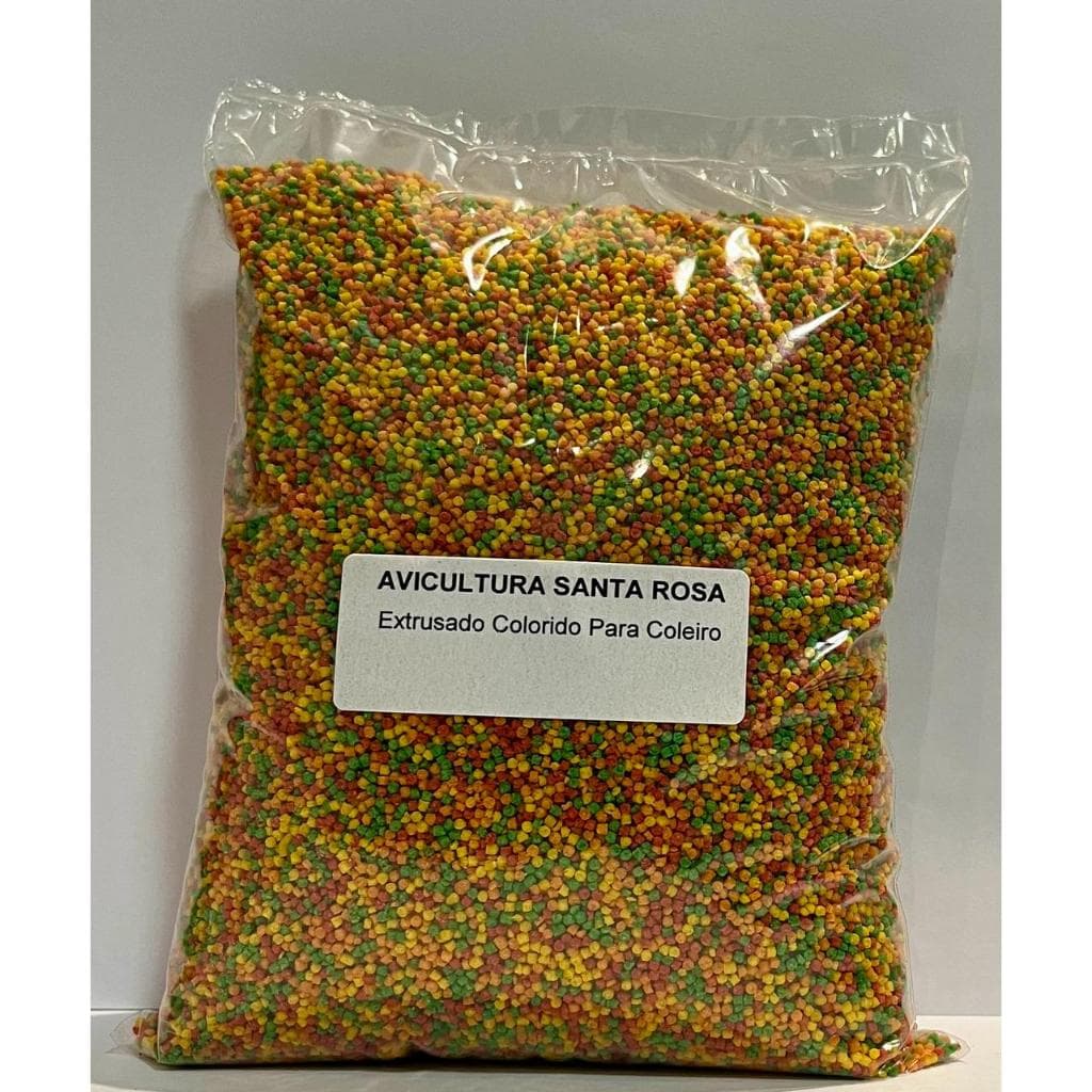 Ração Extrusado Para Coleiro, Canário, Pintassilgo 1kg