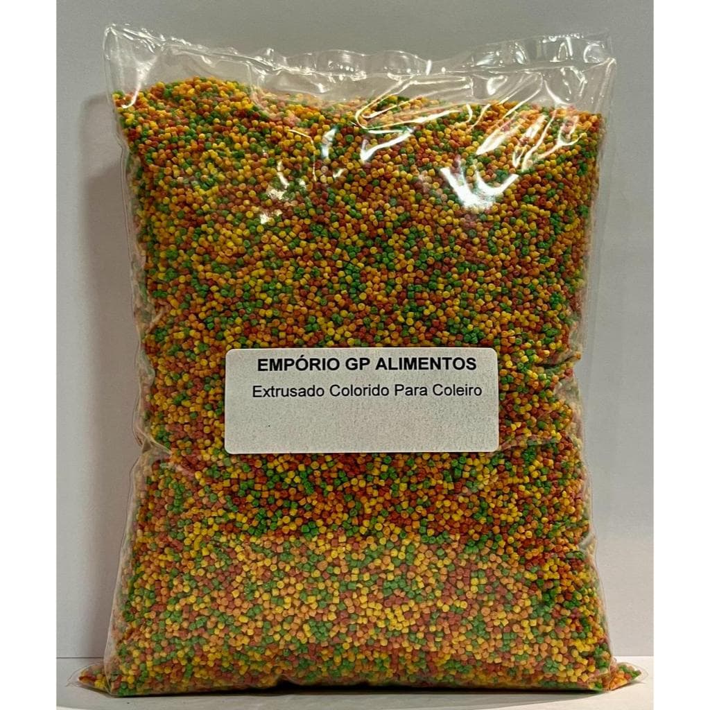 Ração Extrusado Para Coleiro, Canário, Pintassilgo 1kg