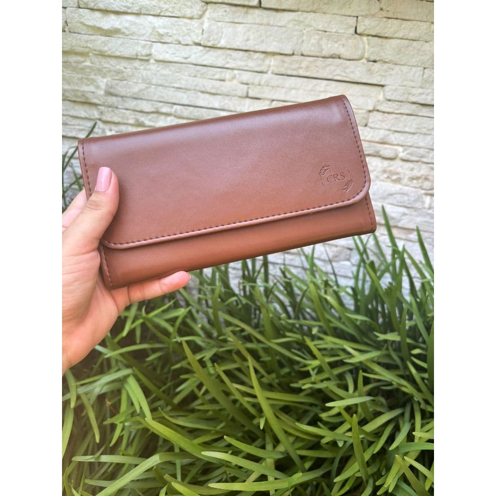 Carteira Feminina Grande Crs Caramelo