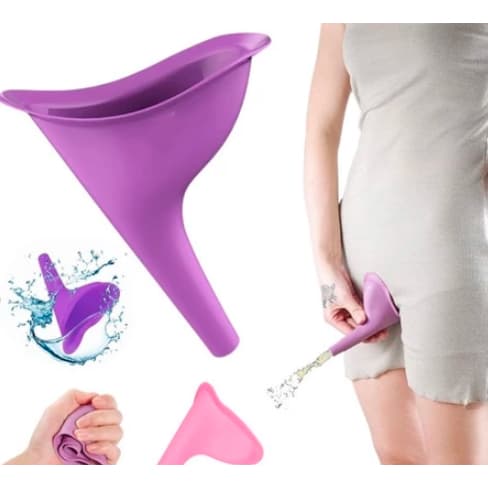 Silicone para Urinol Feminino Para Fazer Xixi Urinar Em Pé
