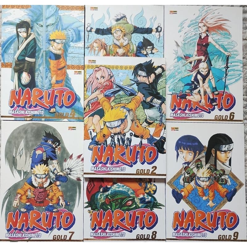 Mangá Naruto Gold - Escolha um mangá
