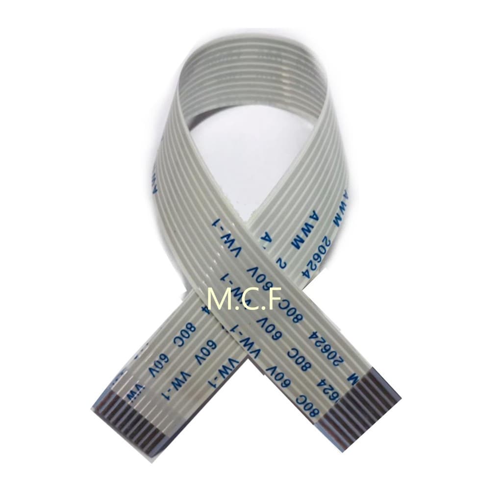 Cabo Flat 10 Vias X 20cm Compatível para Painel Impressora Multifuncional HP Ink Tank 416