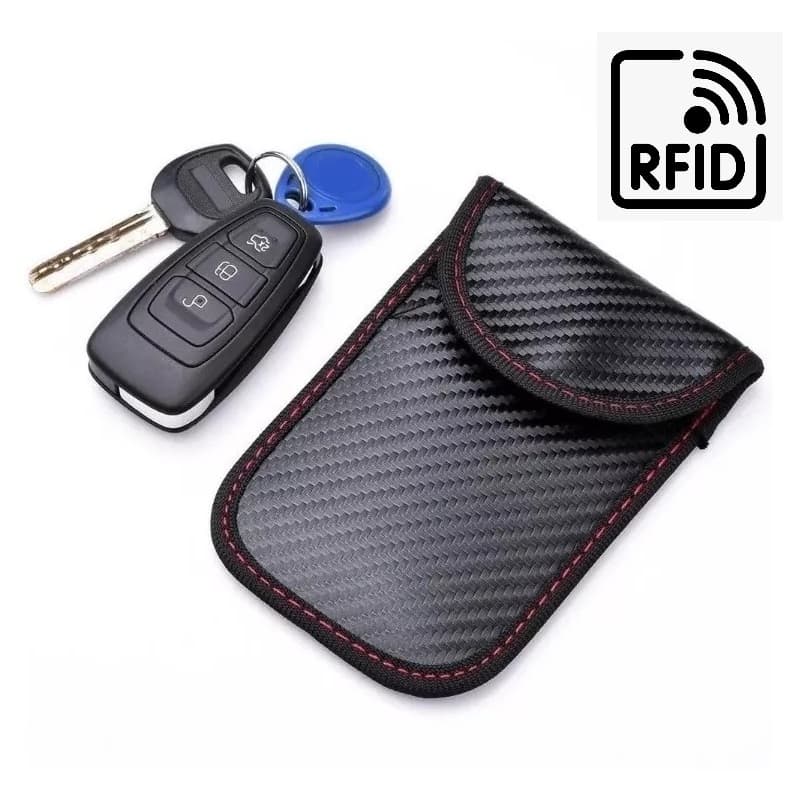 Mini Estojo Carteira para Chave de Carro RFID Protection