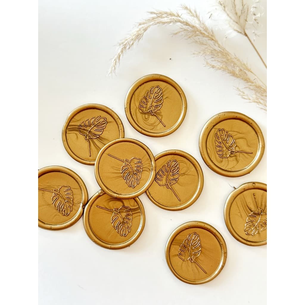 Lacres de cera Costela de Adão convite de casamento kit 10un - Envio Imediato