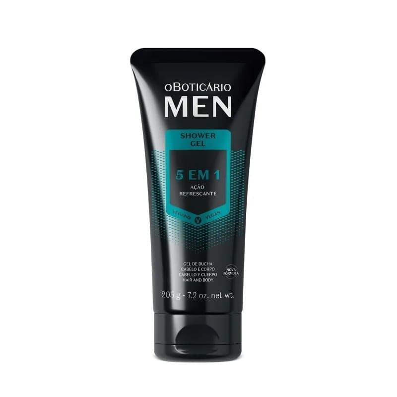 Shower Gel 5 Em 1 Men 205g O Boticário