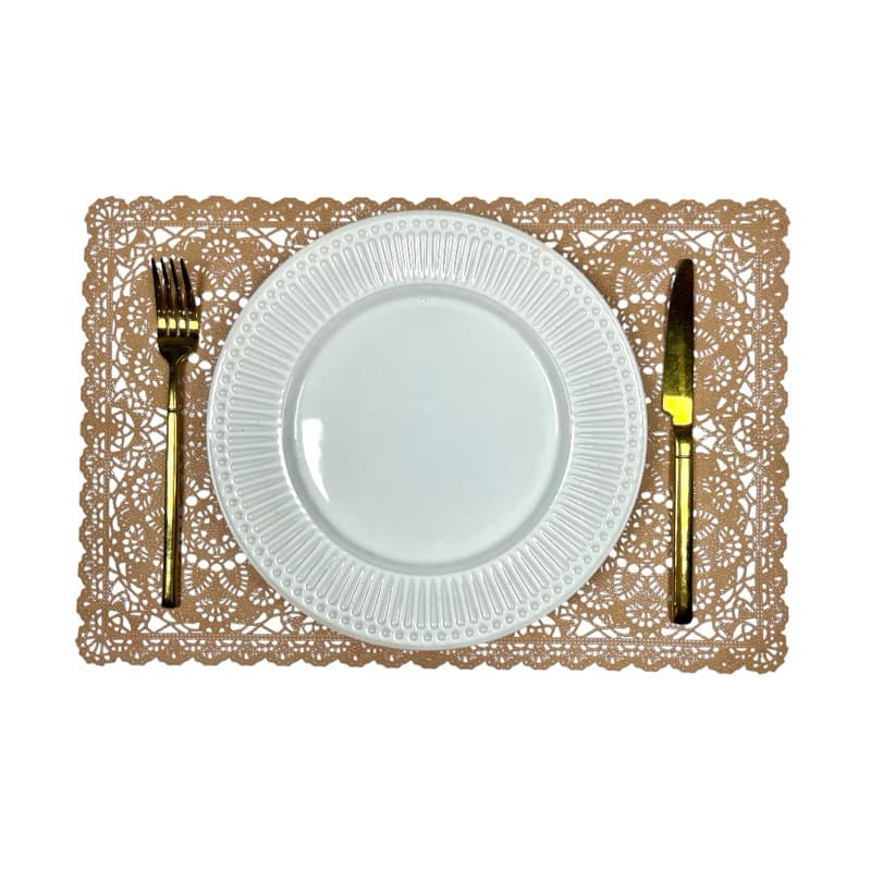 Kit 4/6/8 Pecas Jogo Americano 30x45cm Sousplat Impermeável Resistente Moderno